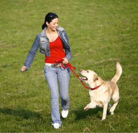 Woman With Dog Woman With Dog